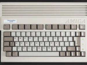 Commodore Amiga 600 3D Modell