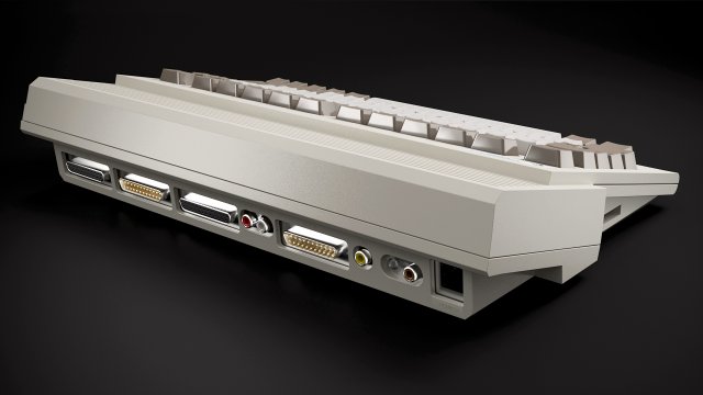 commodore amiga 600 3D Модель in Компьютер 3DExport