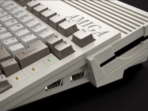 Commodore amiga 600 3D Model