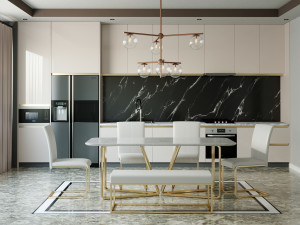 kitchen scene Model 3D