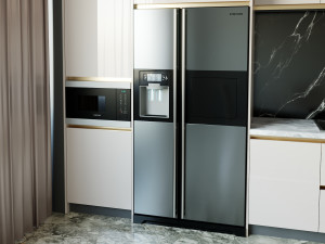 kitchen scene Modelo 3D
