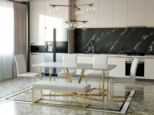 scena della cucina Modello 3D