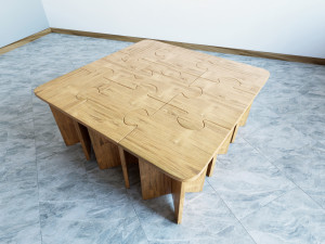 puzzle coffe table 3D Model