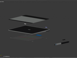 wacom intuos ctl-480 Model 3D