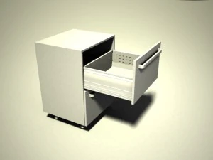 kitchen 2 blum tandembox with boxside 3D Model