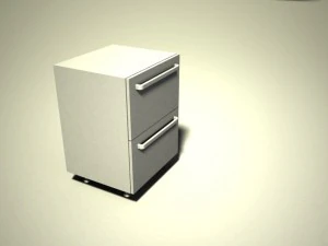 kitchen 2 blum tandembox with boxside 3D Model