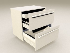 kitchen 3 blum tandembox inner and with boxside 3Dモデル