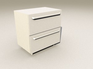 kitchen 3 blum tandembox inner and with boxside Model 3D