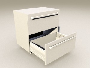 kitchen 3 blum tandembox inner and with boxside Model 3D