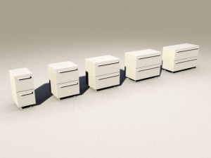 kitchen 3 blum tandembox inner and with boxside Model 3D
