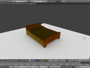 bed marusya Modelo 3D
