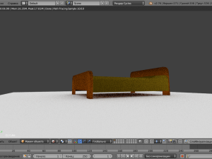 bed marusya Model 3D