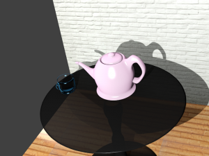 tea table Model 3D