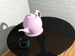 tea table Modelo 3D