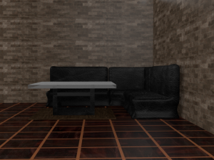 kitchen area bora 3D Model