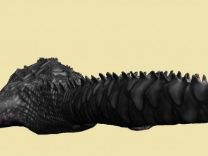 crocodile Model 3D