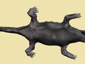crocodile Model 3D