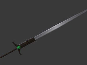 Claymore de la for&ecirc;t Modèle 3D