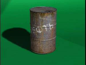 barrel oil 3D Model