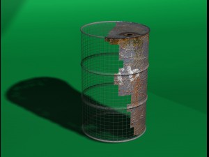 barrel oil 3D Model