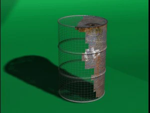 barrel oil 3D Model