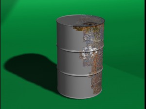 barrel oil 3D Model