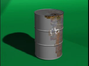 barrel oil 3D Model