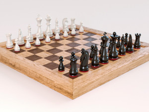 Chess Board 3D-Modell