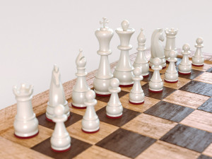 Chess Board 3D-Modell
