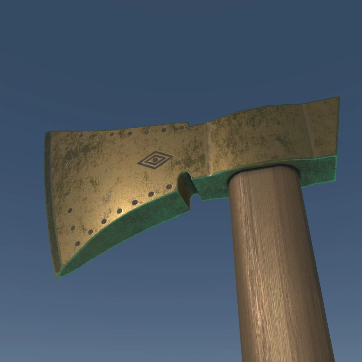 axe 1 3D Model .c4d .max .obj .3ds .fbx .stl .blend 