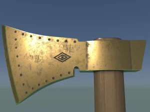 axe 1 3D Model