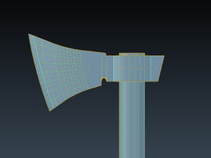 axe 1 3D 模型