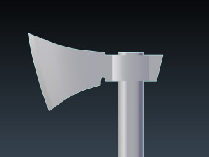 axe 1 3D 模型