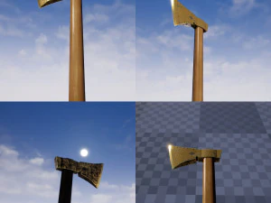 axe 1 3D Model