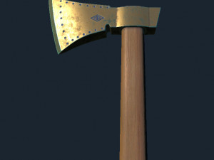 axe 1 3D 模型