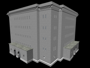 reichsbahn berlin bunker Model 3D