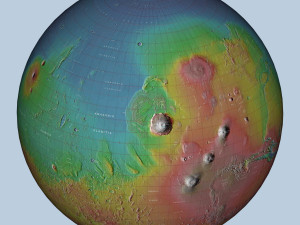 mars 3d globe 1 3D Model