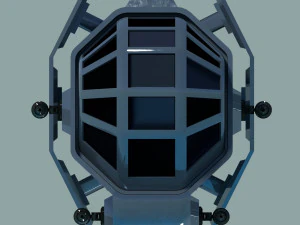 spaceship patriot type 1 3D Model