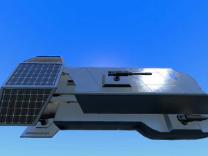 spaceship patriot type 1 3D Model