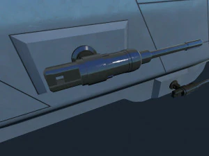 spaceship patriot type 1 3D Model