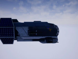 spaceship patriot type 1 3D Model