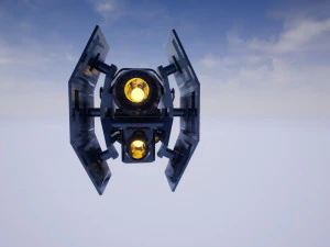 spaceship patriot type 1 3D Model