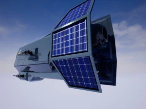 spaceship patriot type 1 3D Model