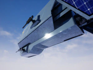 spaceship patriot type 1 3D Model