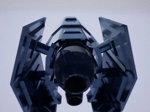 spaceship patriot type 1 3D Model