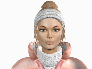 lisa ski 3Dモデル