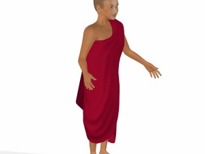 monk 3D Model