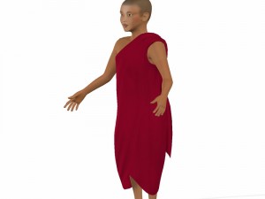monk 3D Model