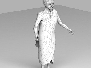 monk 3D Model