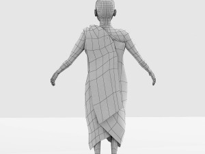 monk 3D Model